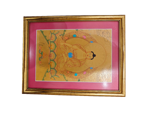 NEPALESE THANGKA PAINTING WITH FRAME