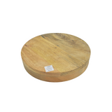 TRAY ROUND 12" BLUE & WHITE