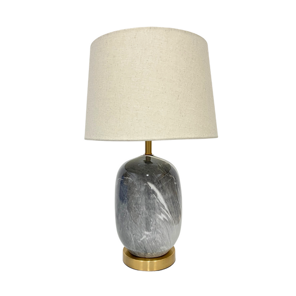 MARBLE BLACK & WHITE LAMP