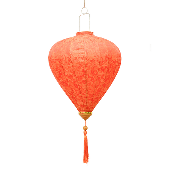 LANTERN VIETNAM 40CM GARLIC ORANGE