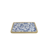 PLATTER 7X10" BLUE & WHITE