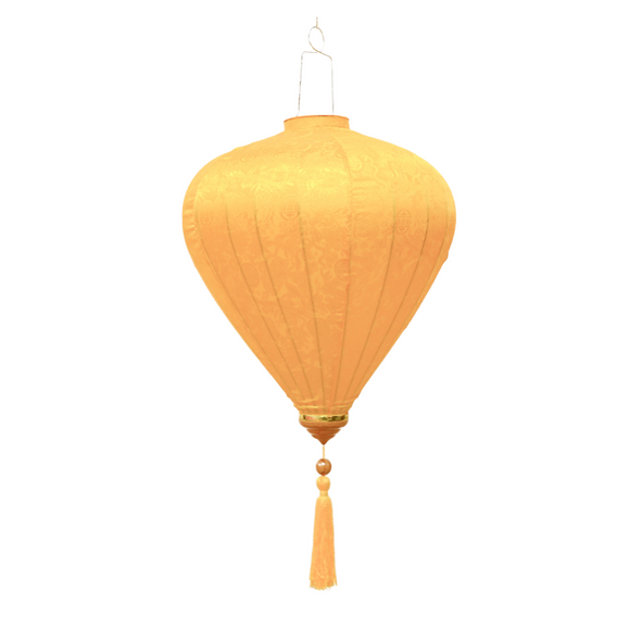 LANTERN VIETNAM 40CM GARLIC YELLOW