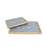 LIMS JOURNEYS PLATTER 7X10" ORCHID