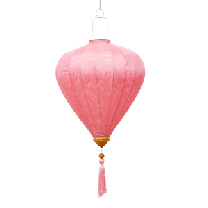 LANTERN VIETNAM 40CM GARLIC PINK