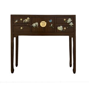 CONSOLE FLEUR 4DW2DR DARK WOOD MQZ-06