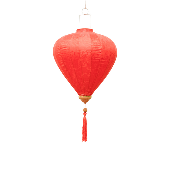 LANTERN VIET 30CM GARLIC RED