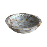 MOTHER OF PEARL ROUND BOWL 6"