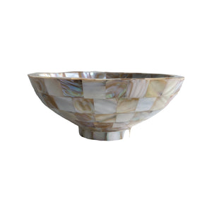 MOTHER OF PEARL ROUND BOWL 6"