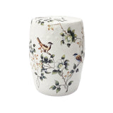 DRUM STOOL MAGNOLIA WHITE