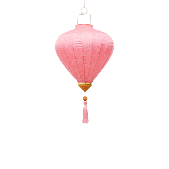 LANTERN VIETNAM 30CM GARLIC PINK