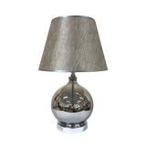 GLASS LAMP SILVER HD1715B