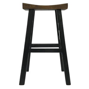 BARSTOOL SADDLE BLACK 5CH-072