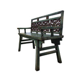 BENCH 3 SEATER CARVED 4CH-59