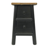 STOOL LIANG 2DW BLACK MQZ-204