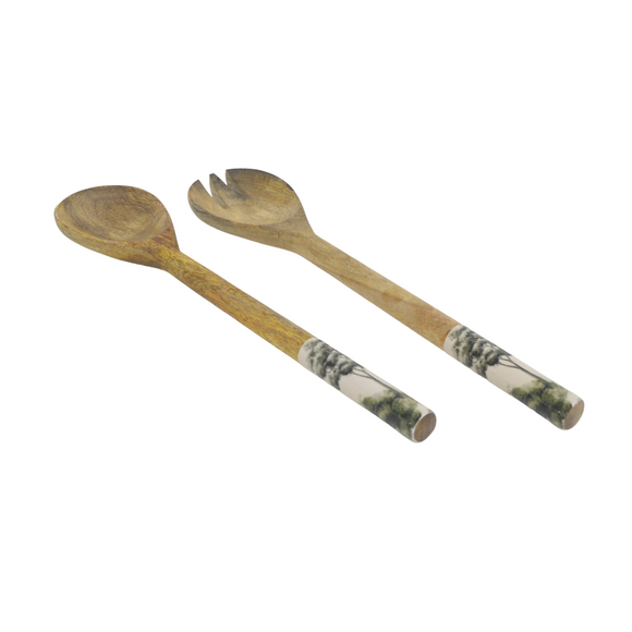 LIMS JOURNEYS SERVING SPOON 2PC SET TREES