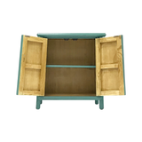 A SHAPE CABINET H60CM TURQUOISE WASH MQZ-20