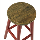 BARSTOOL ROUND RED MQZ-203