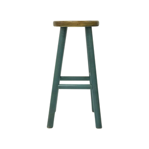 BARSTOOL ROUND TURQUOISE  MQZ-203