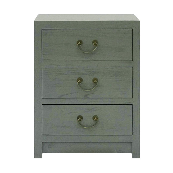 CABINET 3 DRAWER GREY WASH MQZ-39