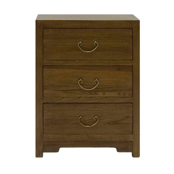 CABINET 3 DRAWER LIGHT WOOD MQZ-39