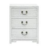 CABINET 3 DRAWER WHITE WASH MQZ-39