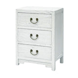 CABINET 3 DRAWER WHITE WASH MQZ-39