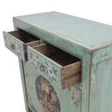 CABINET BS 2DW2DR PAINTED MINT