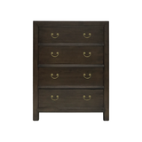 CABINET DRAWER 4DW DARK WOOD MQZ-30