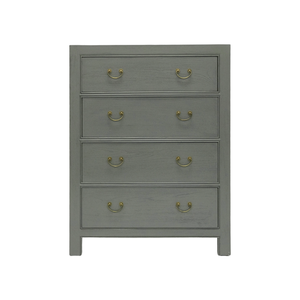 CABINET DRAWER 4DW GREY WASH MQZ-30