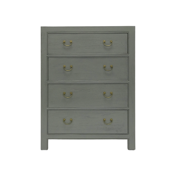 CABINET DRAWER 4DW GREY WASH MQZ-30