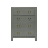 CABINET DRAWER 4DW GREY WASH MQZ-30