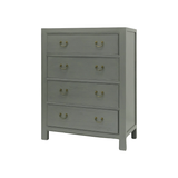 CABINET DRAWER 4DW GREY WASH MQZ-30