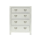 CABINET DRAWER 4DW WHITE WASH MQZ-30