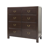 CABINET DRAWER 8DW DARK WOOD MQZ-29