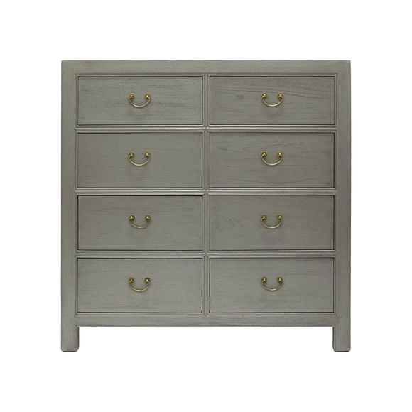 CABINET DRAWER 8DW GREY WASH MQZ-29