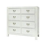 CABINET DRAWER 8DW WHITE WASH MQZ-29