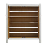 SHOE CABINET FLEUR 2 DOORS WHITE WASH MQZ-13