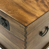 CAMPHOR WOOD CHEST SIDE TABLE