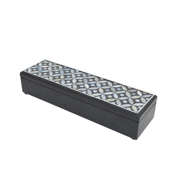 CHOPSTICK BOX SHELL COIN BLACK