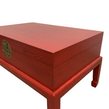 COFFEE TABLE CHEST ORIENT RED WASH MQZ-24