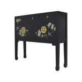 CONSOLE FLEUR 3DW4DR BLACK WASH MQZ-14