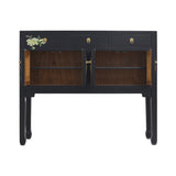 CONSOLE FLEUR 3DW4DR BLACK WASH MQZ-14