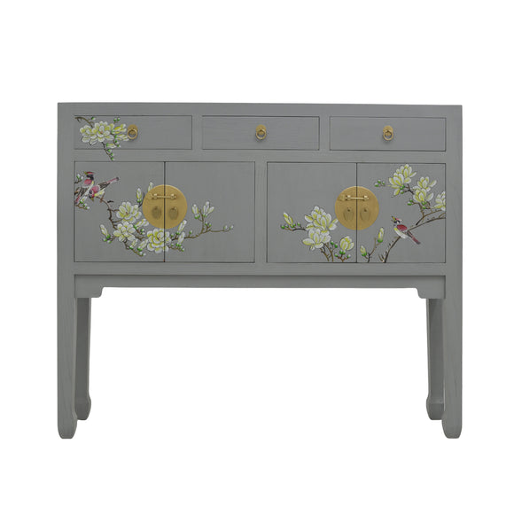 CONSOLE FLEUR 3DW4DR GREY WASH MQZ-14