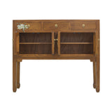 CONSOLE FLEUR 3DW4DR LIGHT WOOD MQZ-14