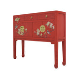 CONSOLE FLEUR 3DW4DR RED WASH MQZ-14