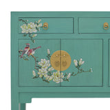 CONSOLE FLEUR 3DW4DR TURQUOISE WASH MQZ-14