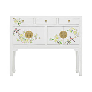 CONSOLE FLEUR 3DW4DR WHITE WASH MQZ-14