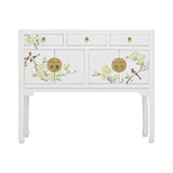 CONSOLE FLEUR 3DW4DR WHITE WASH MQZ-14