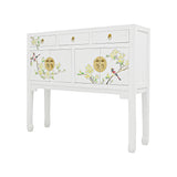 CONSOLE FLEUR 3DW4DR WHITE WASH MQZ-14