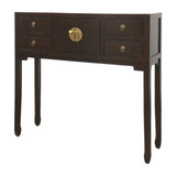 CONSOLE ORIENT 4DW2DR DARK WOOD MQZ-06